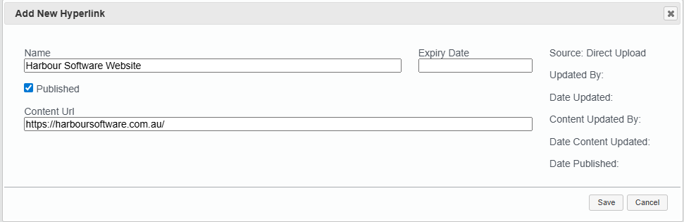 add hyperlink 2