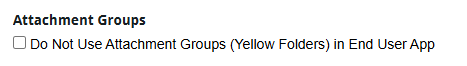 attachment groups do not use